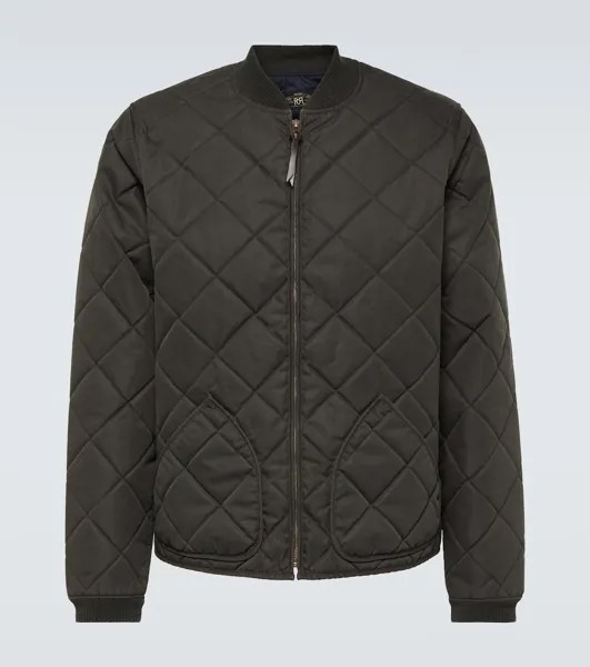 Стеганый бомбер benton Rrl, черный