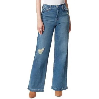 Jessica Simpson Женские джинсы с высокой посадкой и широкими штанинами BHFO 8039