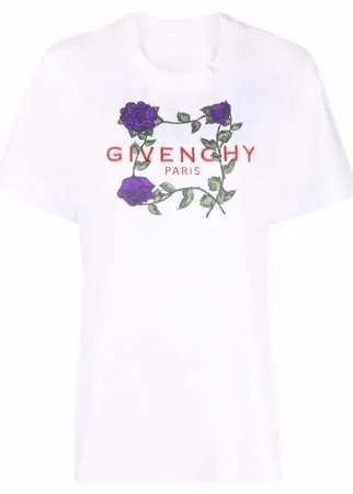 Givenchy футболка с логотипом