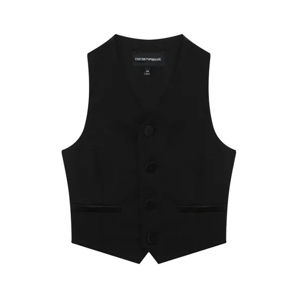 Шерстяной жилет Emporio Armani