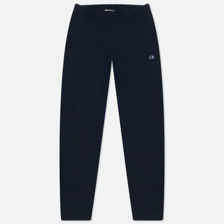 Мужские брюки Champion Reverse Weave Elasticated Cuffs Joggers Custom Fit, цвет синий, размер S