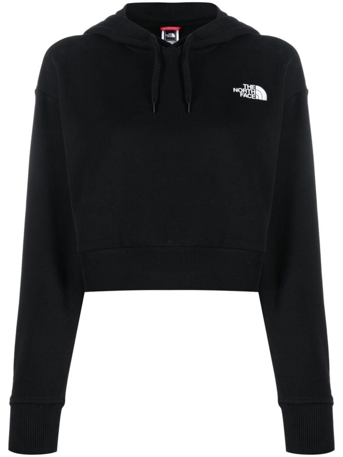 The North Face худи с кулиской и логотипом, черный