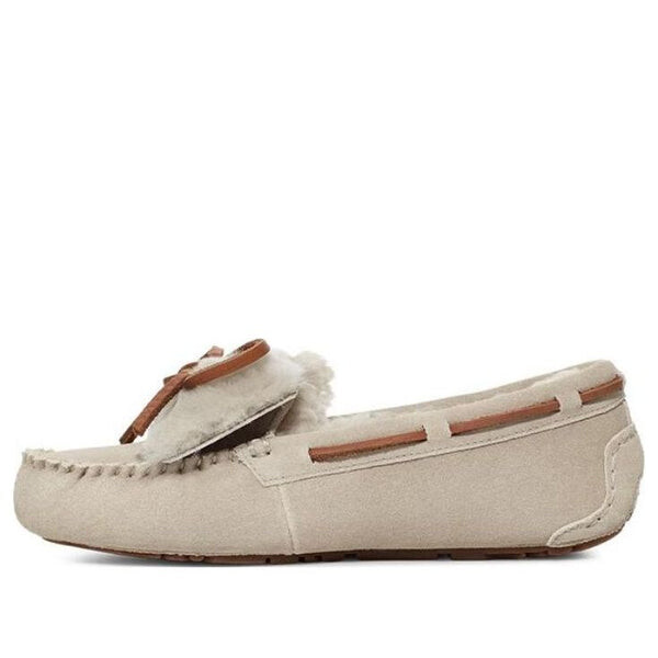 Тапочки дакота двойной бант Ugg, серый
