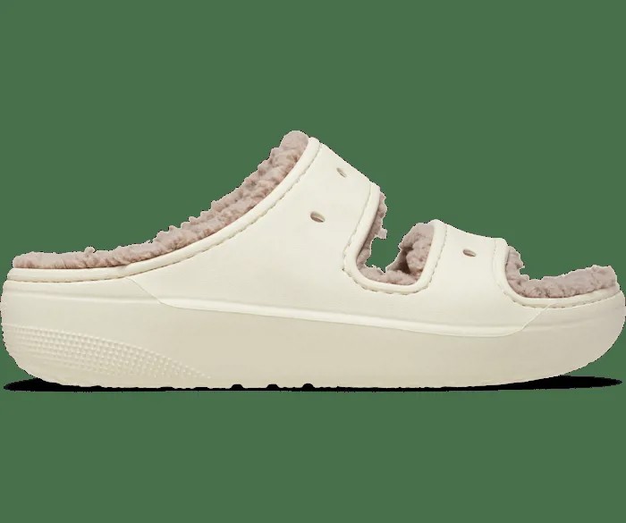 Сланцы женские Crocs CRW_207446 бежевые 36-37 EU (доставка из-за рубежа)