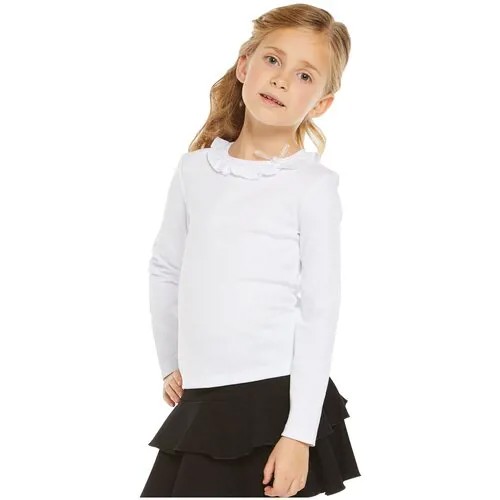 Школьная блуза Снег, размер 122-128, белый