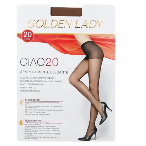 Колготки Golden Lady Ciao 20 den, размер 2-S, camoscio (бежевый)