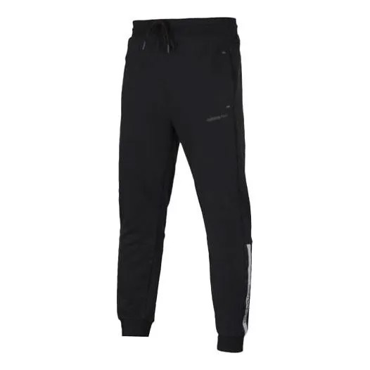 Спортивные штаны adidas neo Casual Breathable Bundle Feet Sports Long Pants Black, черный