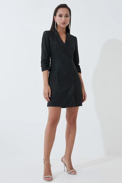 Платье-пиджак женское ZARINA 422006526 черное 100