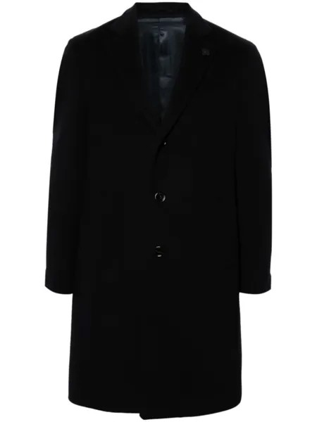 Lardini шерстяное пальто, синий