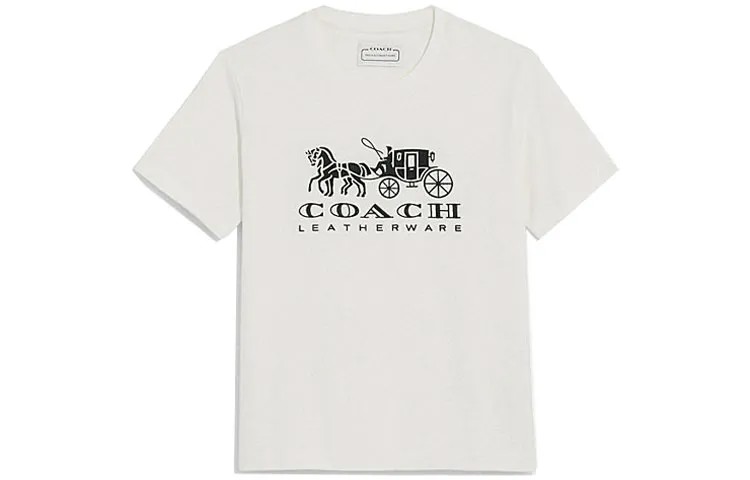 Футболка женская белая Coach