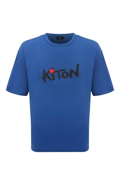Хлопковая футболка Kiton