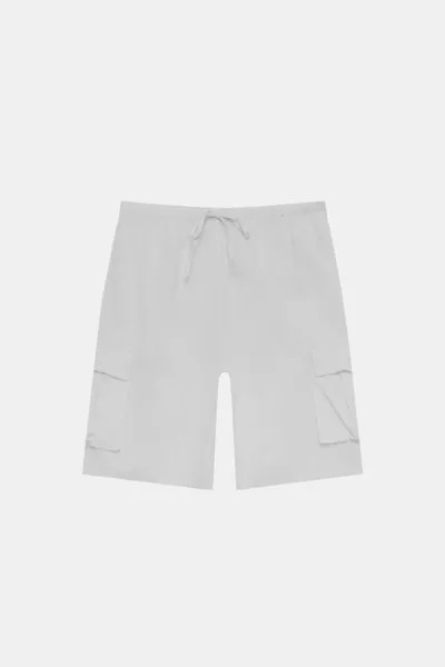 Шорты женские Pull&Bear PUL552780352 белые S. Доставка из-за рубежа.