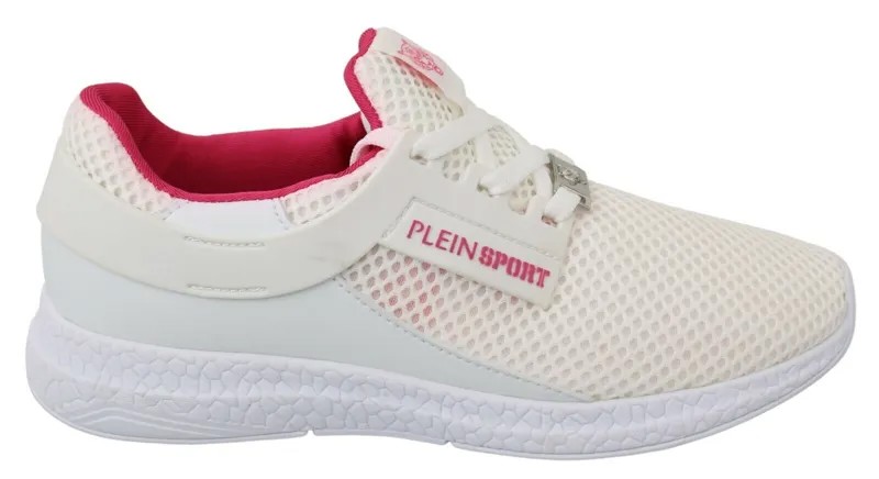 Philipp Plein SPORT Shoes Кроссовки Becky Белый Розовый Полиэстер EU37 / US6,5 $500