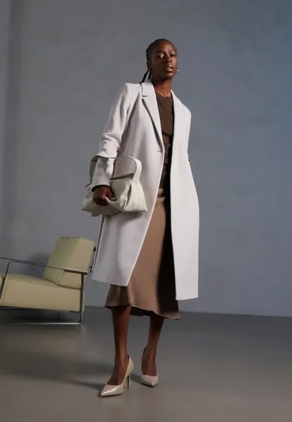Классическое пальто Essential Wrap Coat Calvin Klein, цвет rainy day