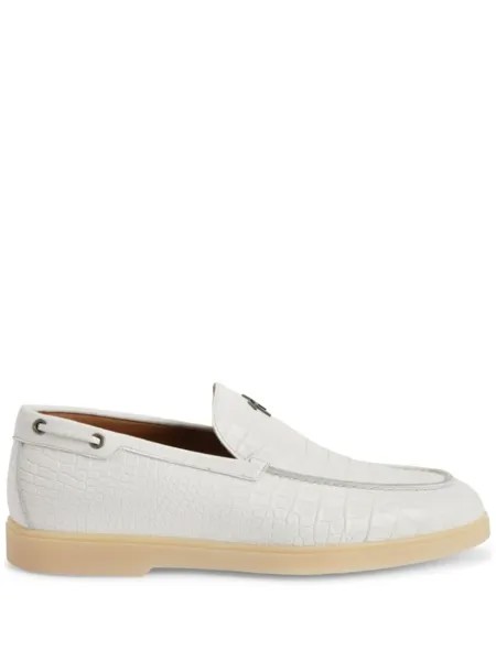 Giuseppe Zanotti лоферы The Maui, белый