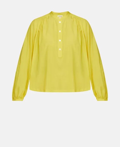 Рубашка блузка Scotch & Soda, светло-желтого