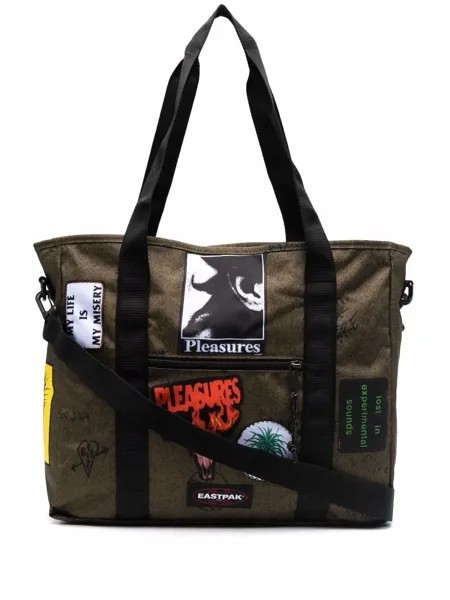 Eastpak сумка на плечо с нашивкой-логотипом Pleasures