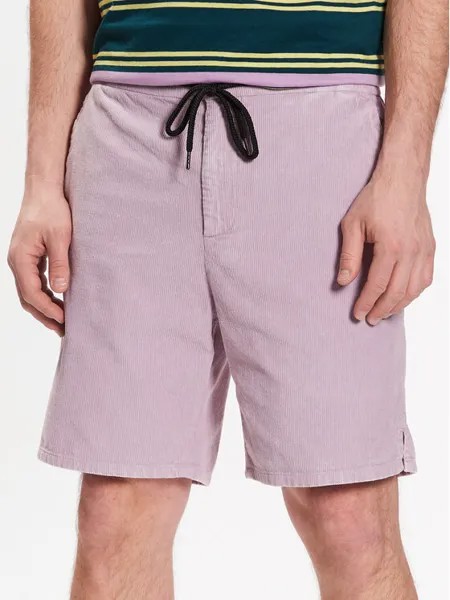 Тканевые шорты стандартного кроя Redefined Rebel, фиолетовый