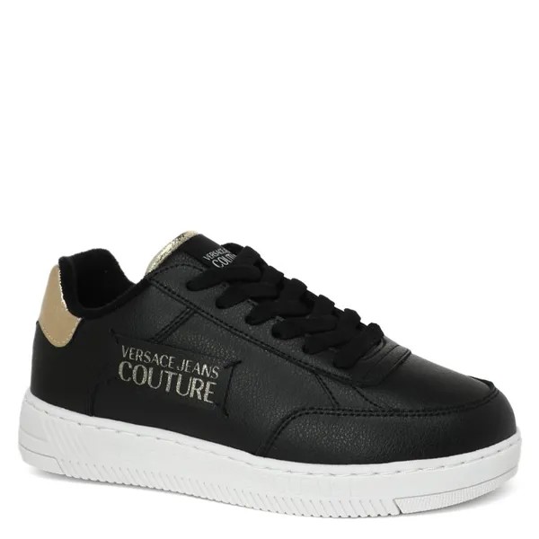 Кеды женские Versace Jeans Couture 74VA3SJ5 черные 39 EU
