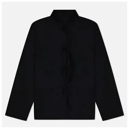 Мужская демисезонная куртка uniform experiment T/W Jersey Oversized Kung Fu чёрный, Размер XL