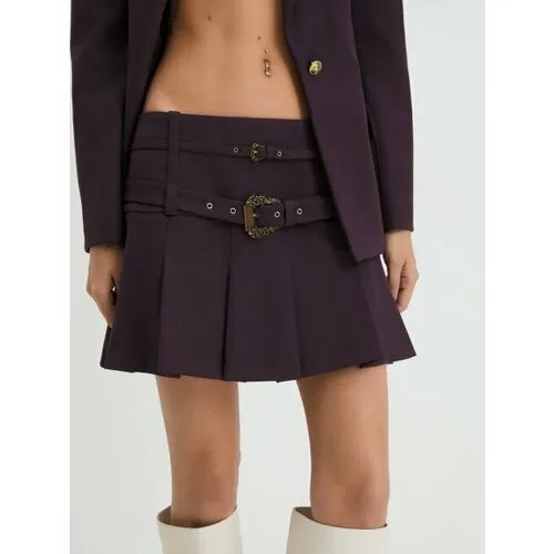 Юбка Versace Jeans Couture, размер 40, фиолетовый