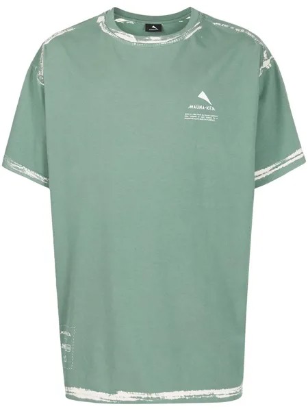 Mauna Kea футболка с контрастной отделкой
