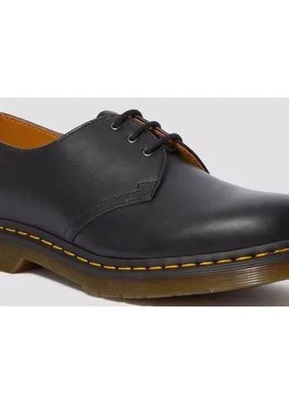 Ботинки дерби Dr. Martens, демисезонные, натуральная кожа, размер 6 (39), черный