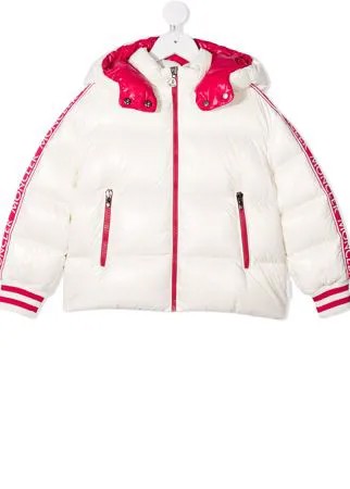 Moncler Enfant пуховик с логотипом