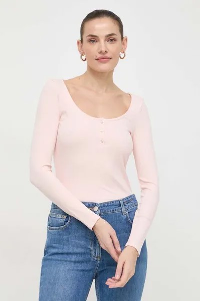 Лонгслив Guess, розовый