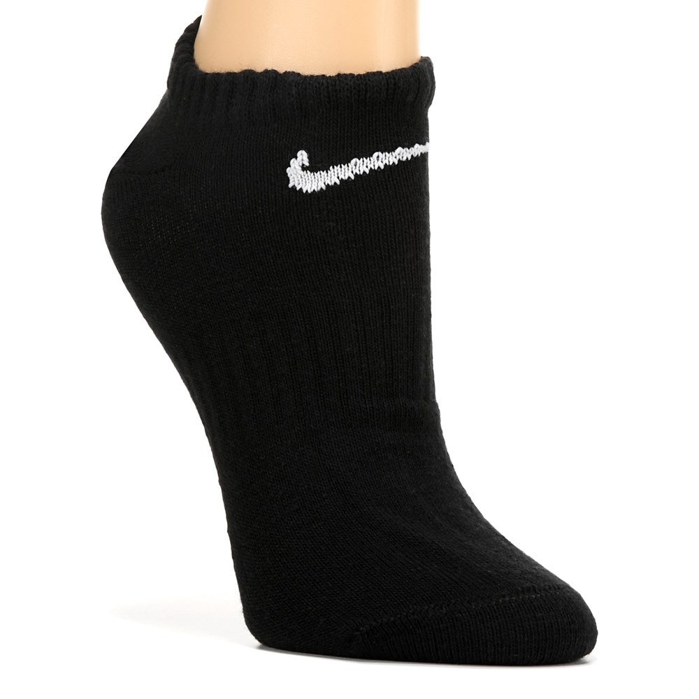 Набор из 6 женских легких носков-невидимок на каждый день Nike, черный