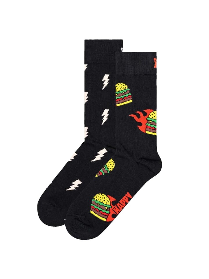 Носки Happy Socks 2er Pack, цвет blast off burger