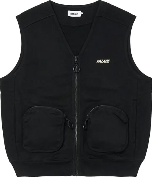 Жилет Palace London Sweat Gilet 'Black', черный