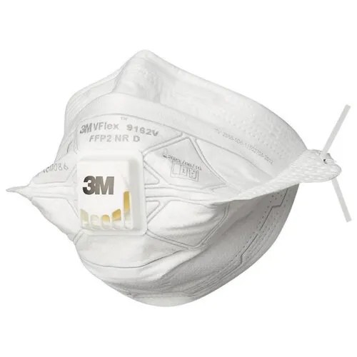 Респиратор 3M 9162V 5 шт. белый