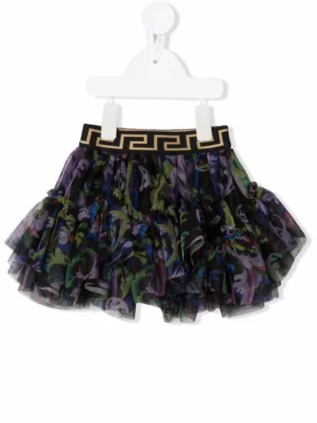 Versace Kids юбка с логотипом