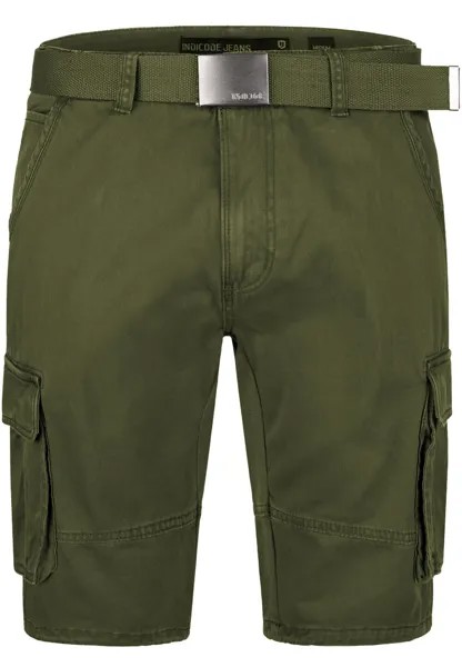 Обычные брюки INDICODE JEANS Blixt, зеленый