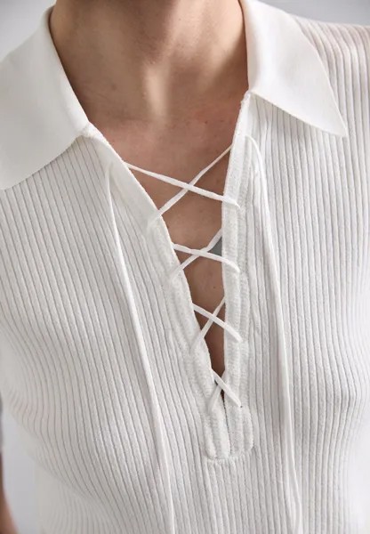 Футболка базовая Lace Up FRAME, кремовый