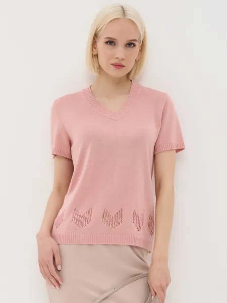 Пуловер женский VAY 5231-41343 розовый 50-52 RU