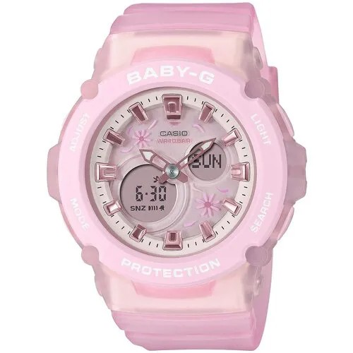Наручные часы CASIO BGA-270FL-4A, розовый
