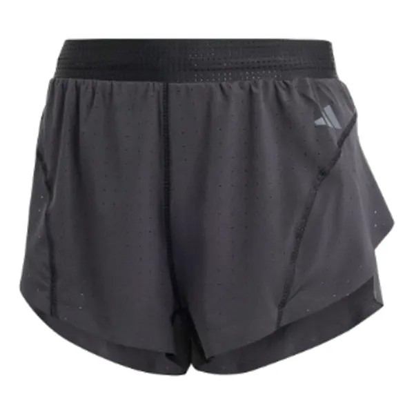 Шорты adizero беговые шорты с разрезом Adidas, черный
