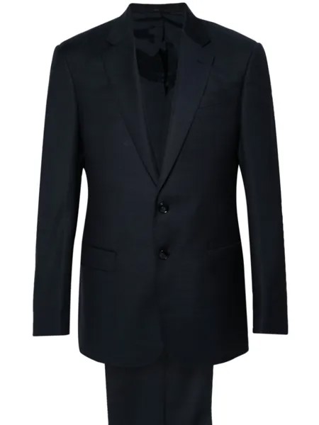 Giorgio Armani шерстяной костюм, синий