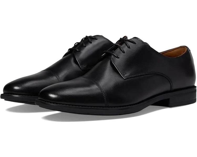 Оксфорды Florsheim Santucci Cap Toe, черный