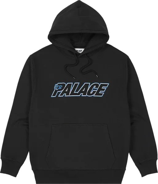 Толстовка Palace Panther Hood 'Black', черный