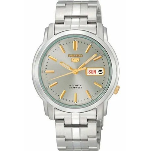 Наручные часы SEIKO SEIKO 5, серебряный