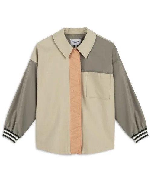 Межсезонная куртка Twist, цвет Cream/Dark Beige
