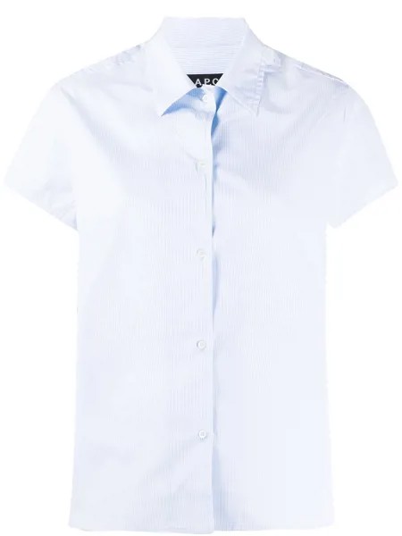 A.P.C. рубашка с короткими рукавами