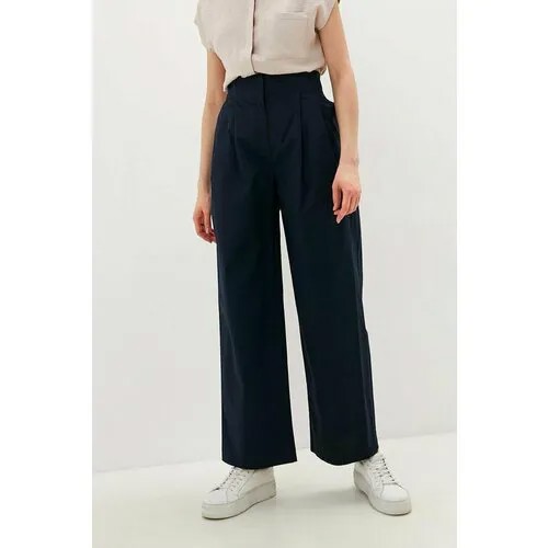 Брюки классические Baon, размер 52, dark navy