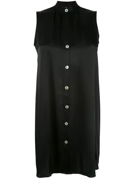 VOZ sleeveless flared top