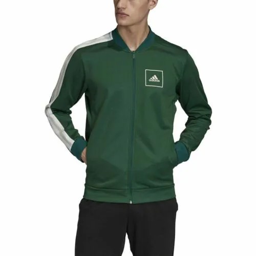 [FM3451] Мужская спортивная куртка Adidas с 3 полосками из пике