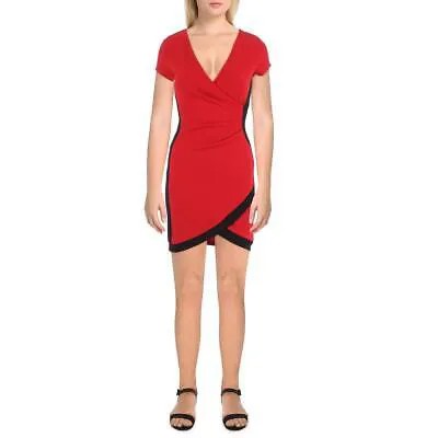 Почти знаменитое женское красное вечернее платье из искусственного полиэстера для юниоров M BHFO 8190