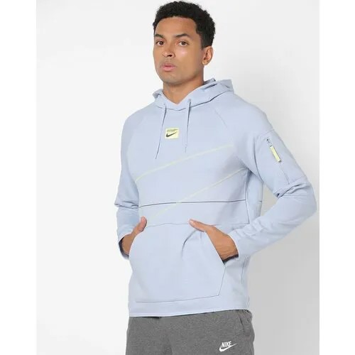 Свитшот NIKE, размер XL, голубой